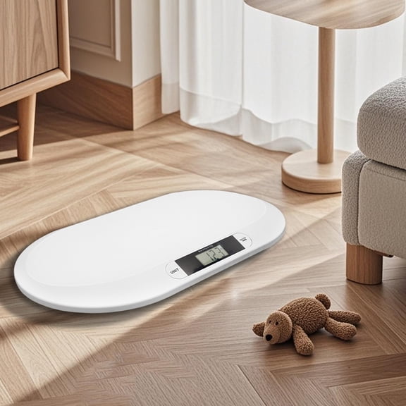 Multi-Functional Scale for Weighing Rabbits, Cats, Dogs 20 kg/44 lbs Automatic Shut Off Puppy Weighing Scale Pet Weight Scale with Overload Indicator
