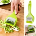 Multi Functional Scallion Cutter Versatile Kitchen Knife Spice Chopper