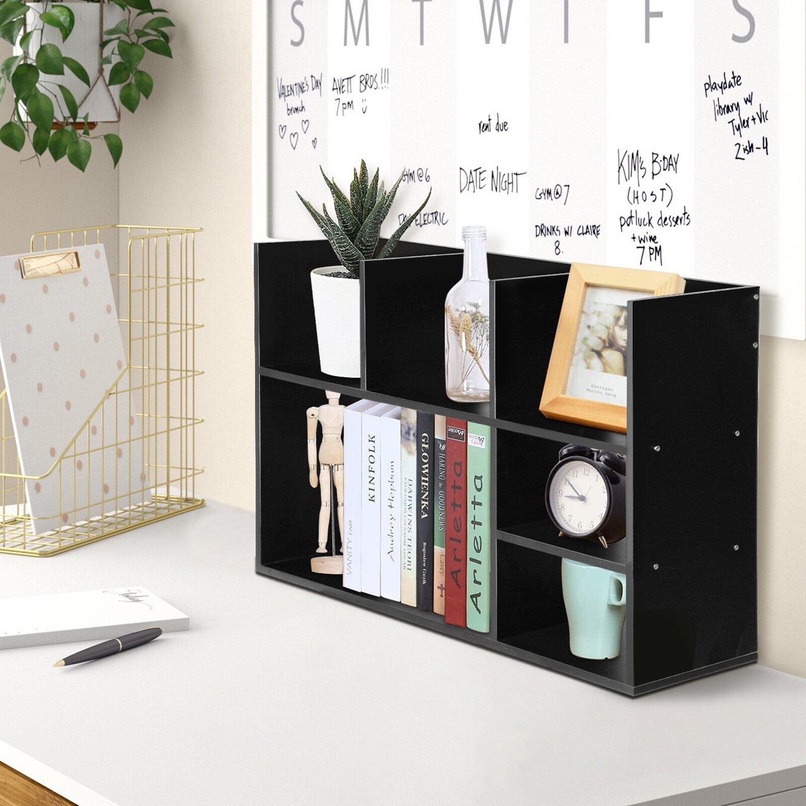 Multi Functional Shelves Storage Multi Functional Desk Organizer