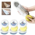 thumbnail image 1 of Multi-Functional Shoe Cleaning Cream with Sponge, Stain Removal Paste for White Shoes, Sports Shoes, Canvas Shoes, Furniture, Leather Bags, Car Interiors, 1 of 9