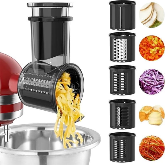 Multi-Functional Slicing & Shredding Set For KitchenAid Stand Mixers & Cuisinart SM-50 Series Same-day Shipping on orders before 6PM (GMT+8)