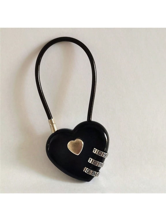 Multi Functional Smart Heart Lock Zinc Alloy Suitcase Luggage Bag Password Key Anti Theft Lock TSA Set Your Own Combination Luggage