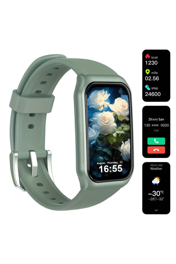 Multi-Functional Smart Watch for Men & Women, 1.45" HD Display, Lightweight Curved Design, Wireless Calling