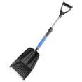 thumbnail image 1 of 33.46'' Snow Shovel, Multi-Functional Snow Ice Scraper with Retractable Ergonomic Grip for Car Vehicle Window SUV Truck Windshield Patios Driveways Sidewalks Winter Snow Removal(Blue), 1 of 9