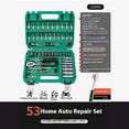 thumbnail image 1 of Multi Functional Socket Wrench Set Combination Sleeve Ratchet Plate Manual Repair Hardware Tools Auto Repair Toolbox Set Socket, 1 of 9