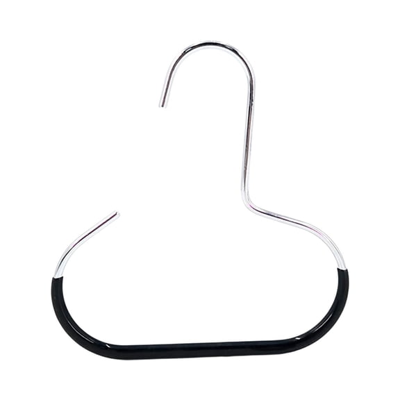 Multi-Functional Space-Saving Hat & Scarf Hanger - Non-Slip PVC Coated Clothes Rack Organizer for Closet, Wall, Balcony - Durable & Versatile Hanger for Hats, Ties, Scarves, Delicate Fabrics (10PCS)