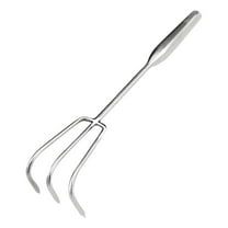 Multi-Functional Steel Garden Rake for Leaves and Lawn Care - Durable Stainless Steel and Carbon Steel Construction