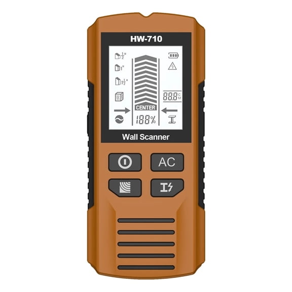 Multi Functional Stud Finder Wall Scanner AC Cable Wires Wall Metal Detector Electronic Wood Finder ,Accurate and Quick