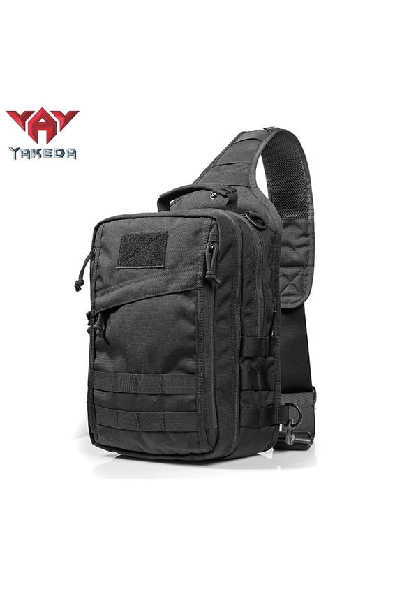 Multi Functional Tactical Camouflage Casual One Shoulder Diagonal Bag,Khaki
