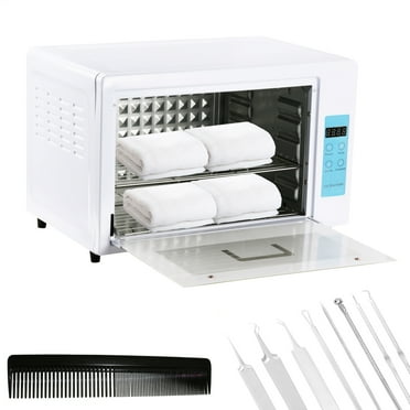 Multi-Functional Tool Cleaning Machine, UV Ozone Heating Cabinet, 48L Sterilizer for Esthetician Facial Salon