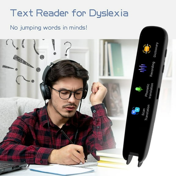 Multi Functional Translation Pen A3 International Version 2.23-Inch Black - Supports Bluetooth Office Pens, 1X Translation Pen Pen, Black