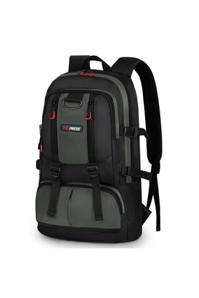 Travel Backpack Multi-Pocket Outdoor Hiking Backpack Work Daypack for Men Women, Grey, A12