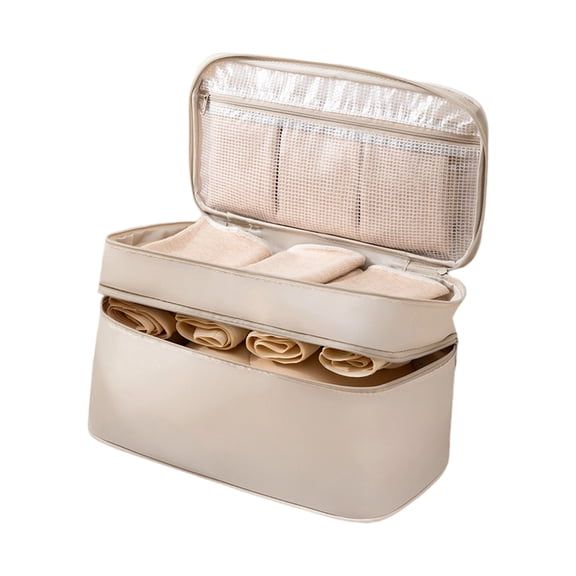Multi Functional Travel Storage Bag Portable Underwear Toiletry Packing Bags For Underwear Cosmetics Organization