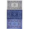 thumbnail image 1 of Multi Functional Tube Bandana | Classic Paisley Bandana Pattern - 3PK B.Jean/Navy/White CA4225, 1 of 1