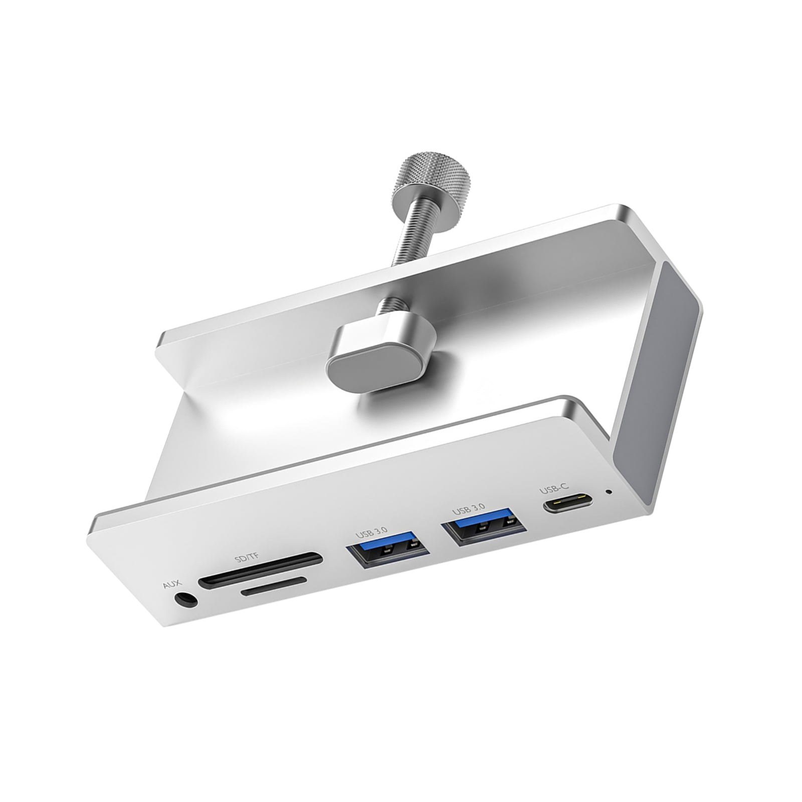 Multi-Functional USB 3.0 Hub for Efficient Data Management - Fast SD/TF Access and 3.5mm Aux Port