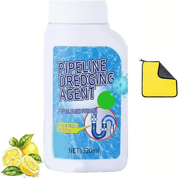 Multi-Functional Unclogging Agent for Kitchen & Bathroom - Efficient Drain Cleaner for Sinks, Toilets, and Floor Drains - Corncob and Oil Plug Remover