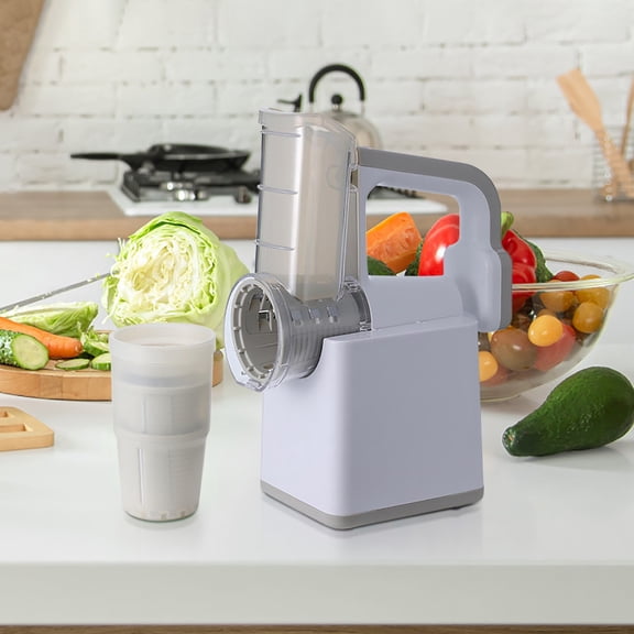 Multi Functional Vegetable Cutter Drum Cheese Slicing Shredding Vegetable Cutter Shaved Ice Kitchen Gadget Multi-Functional All-in-One Design Uniform & Precise Cutting Kitchen Supplies