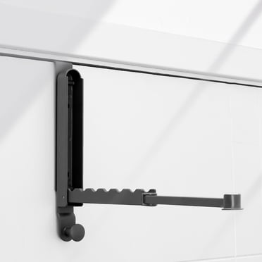 SPL Over-the-Door Clothes Hanging Bar – Space Saving Valet Rack & Hook Organizer