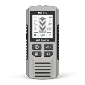 Multi-Functional Wall Scanner Metal Detector With Live Wire Detection High Sensitivity LCD Display Audio Alarm For Drywall Wood Concrete Safe Drilling Installation DIY Home Improvement