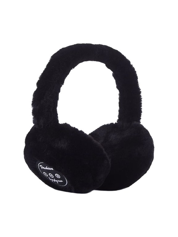 Multi Functional Warm Bluetooth Earmuffs with Headphones, Wireless Over Ear Headset for Music and Calls, Foldable Ear Warmers for Indoor and Outdoor Sports in Cold Weather