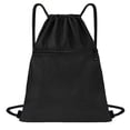 thumbnail image 1 of Multi Functional Waterproof Sports Drawstring Backpack - Oxfords Cloth Fitness Travel Storage Bag Theres A Small Pocket, 1 of 9