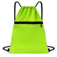 thumbnail image 1 of Multi Functional Waterproof Sports Drawstring Backpack - Oxfords Cloth Fitness Travel Storage Bag Theres A Small Pocket, 1 of 9