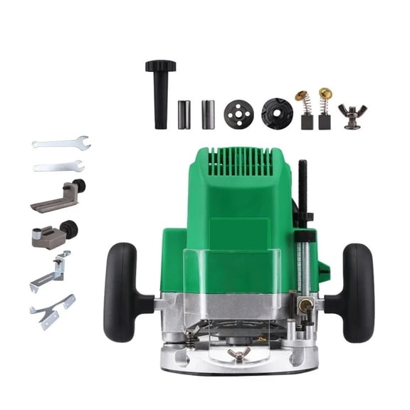 Multi-Functional Woodworking Plunge Router, Heavy Duty Bakelite Milling Trim Machine