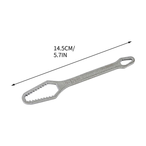 Multi-Functional Wrench Adjustable Self-Tightening Tool for Home Repair, Mechanical Engineering, and Auto Maintenance