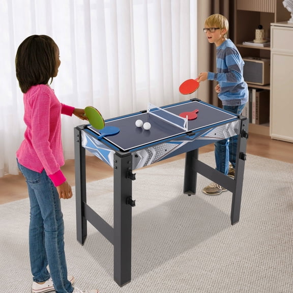 Multi Game Table Combo Game Table 5-in-1 Multi Game Table Table Indoors Hockey