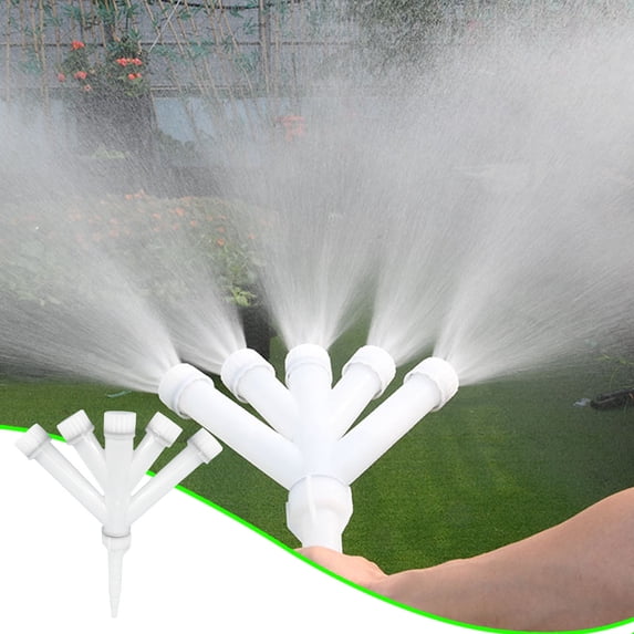 Multi-Garden Sprayer with Adjustable Nozzles - Porous Spray Technology for Lawn Plants Gardens, Efficient Watering Irrigation Solution, Perfect for Home Gardeners