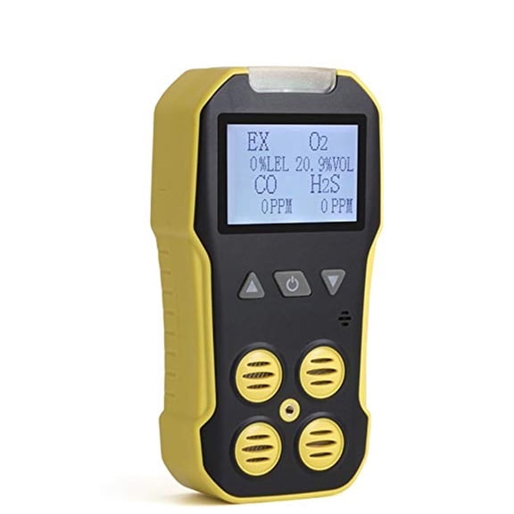Multi Gas Detector O2 H2S CO LEL 4 in 1 Gas Meter Oxygen Hydrogen Sulfide Carbon Monoxide Combustible Gas Leak Detector