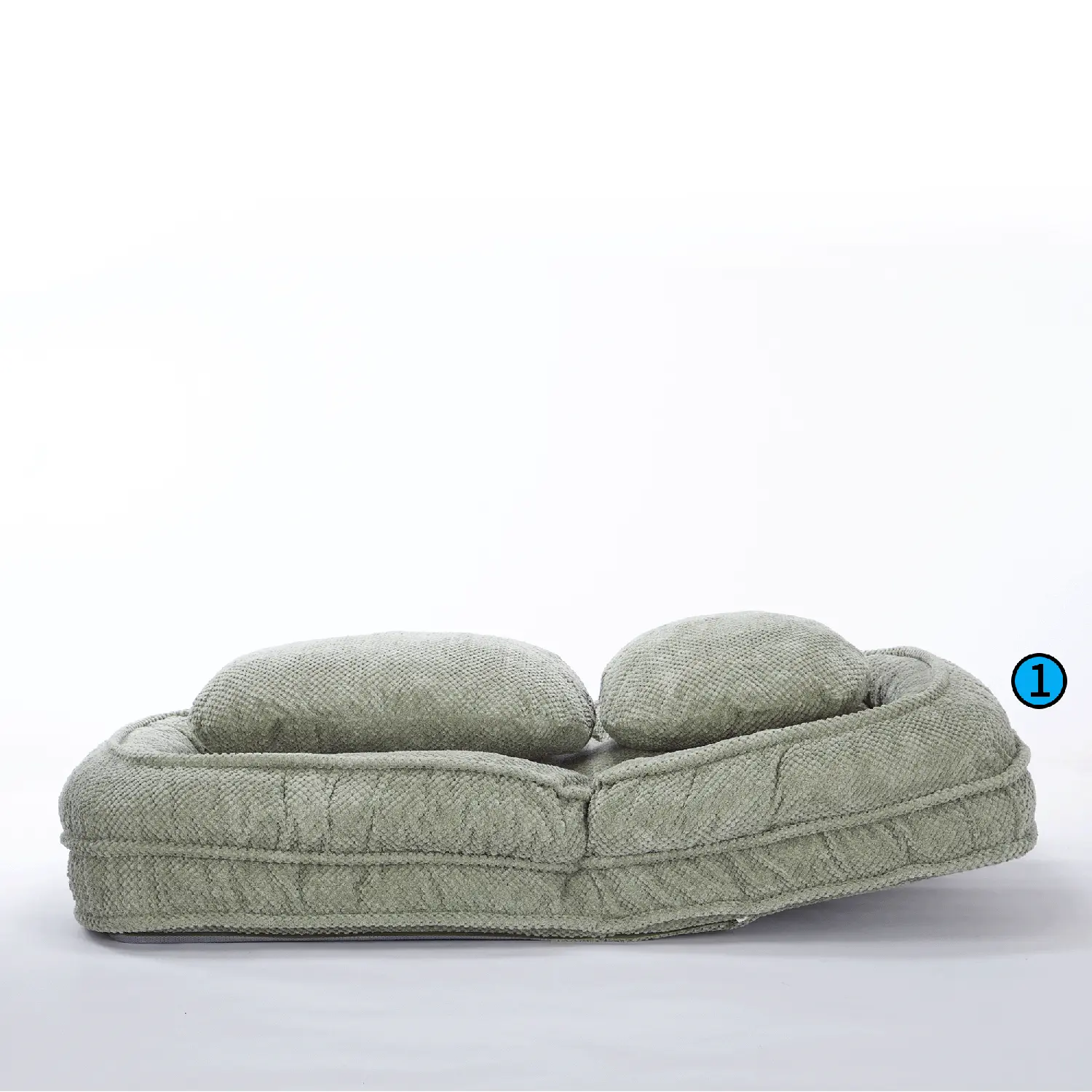 Multi-Gear Floor Sofa Chair 90-180 Degree Adjustable 69.27x34.65x10.63 Inch for Living Room Bed Pet