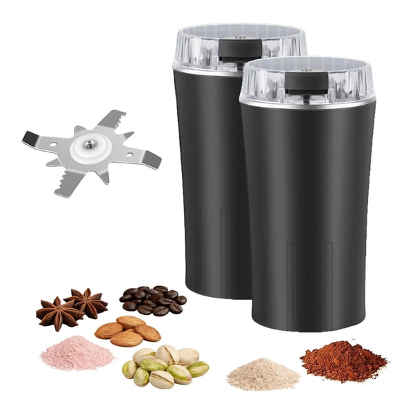 Multi-Grain Blending & Powdering Machine, Household Superfine Grinder, with Stainless Steel Blade, One Touch Operation, for Bean Spices Herb and Tea & Multi-grain Blending