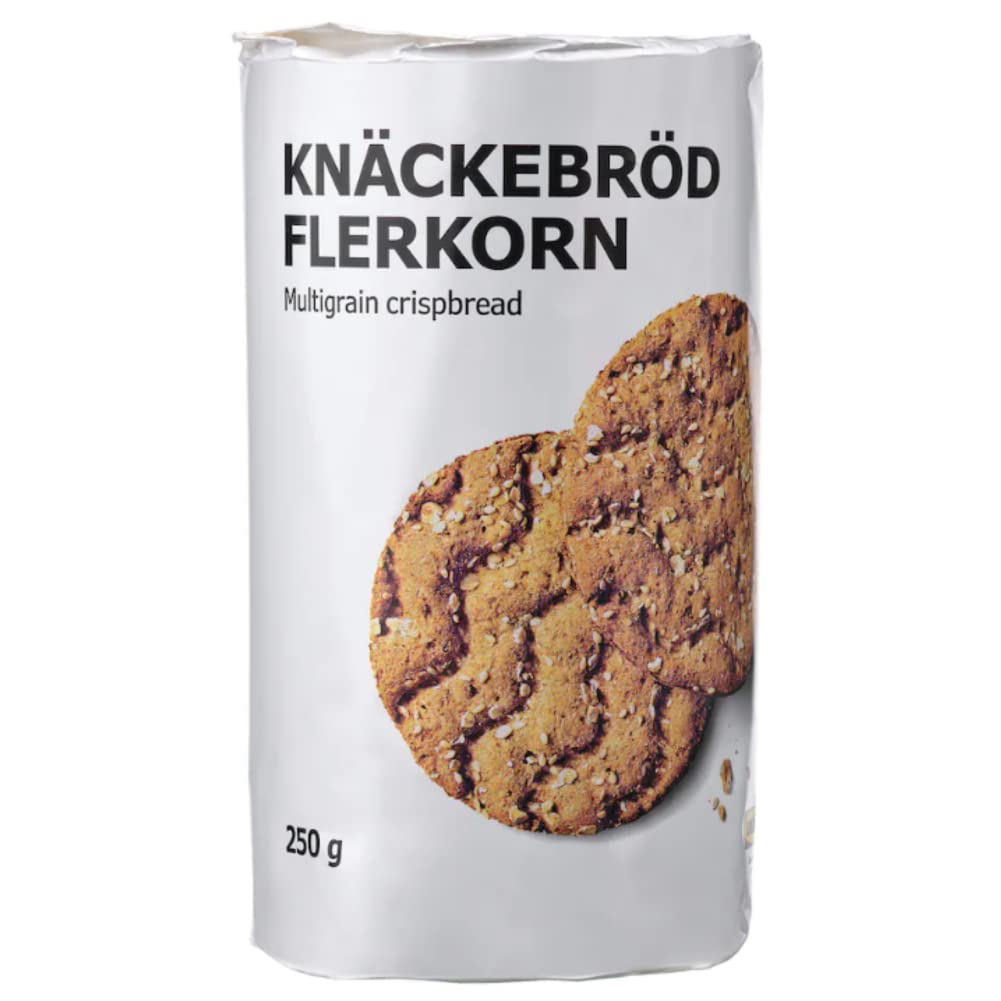 Multi Grain Crispbread, Swedish KNÄCKEBRÖD FLERKORN Multigrain Crackers ...