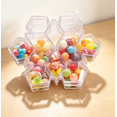 thumbnail image 1 of Multi‑Grid Snowflake‑Designed Clear Treat Container, Divided Plastic Storage Box for Assorted Candies, Reusable Holder for Gathering Table and Holiday Gift Use (Snowflake), 1 of 7