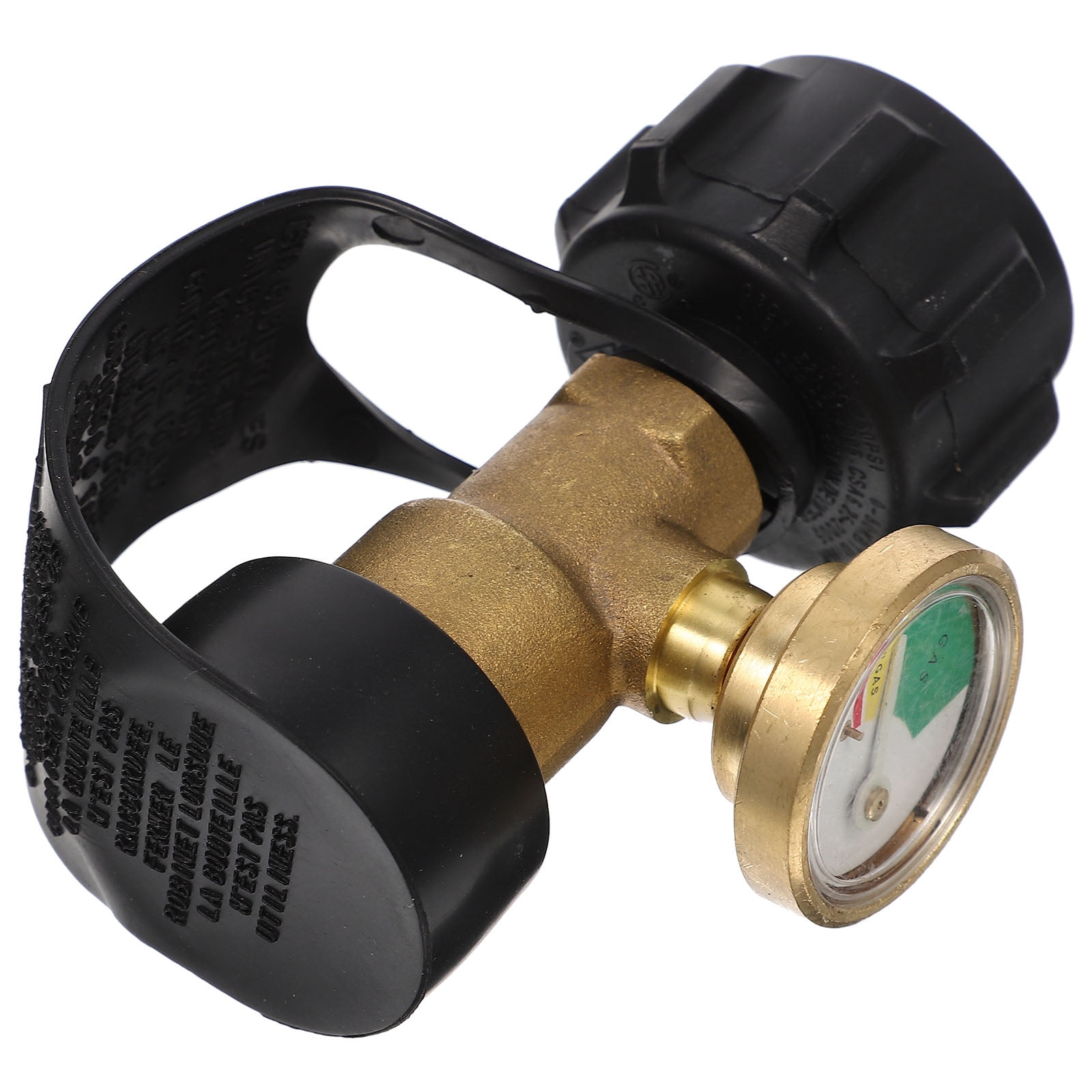 Multi Grill Gas Stove Propane Converter Pressure Gauge Tank Connector