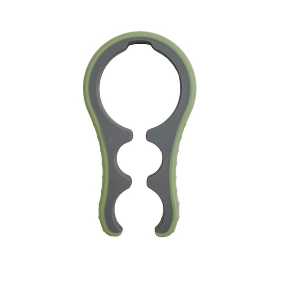 Multi-Grip Bottle Opener, 3-in-1 Plastic Multi Function Lid Opener Secure Cap Twisters Tool with Non-Slip Handle, for Weak Hands and Seniors with Arthritis, Easily Get Lids Off, Gray