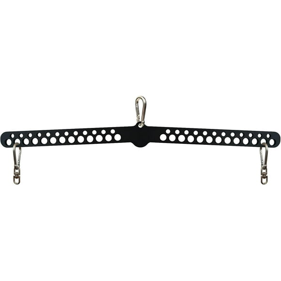 Multi-Grip LAT Pull Down Bar for Home Gym Fitness, Spreader Plate LAT Attachments for Pulley System Cable Machine, Double to Single Cable Attachment Exercise Handle