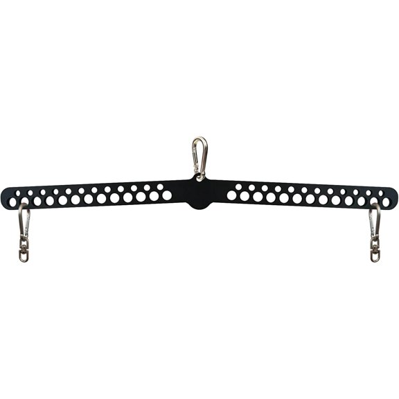 Multi-Grip LAT Pull Down Bar for Home Gym Fitness, Spreader Plate LAT Pulldown Attachments for Pulley System Cable Machine, Double to Single Cable Attachment Exercise Handle