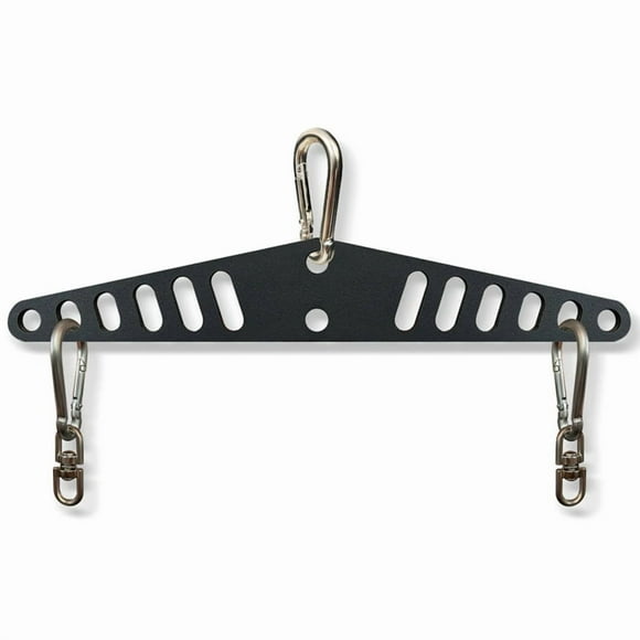 Multi-Grip LAT Pull Down Bar for Home Gym Fitness Spreader Plate Pulldown Attachments System Cable Machine Handle