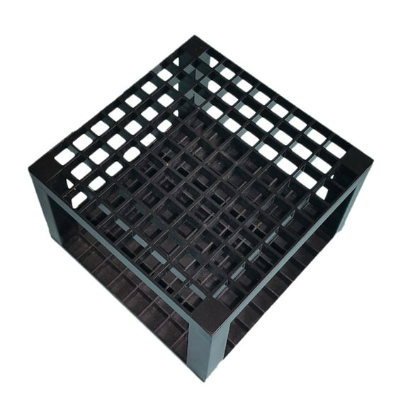 Multi Hole Pen Holder (Watercolor Brush Stand, Functional Rack), Black Brush Stand Organizes Wet/Dry Tools, Hole Plastic Pencil Brush Holder Desk Stand Organizer Holding Rack Pen, By Meiiso
