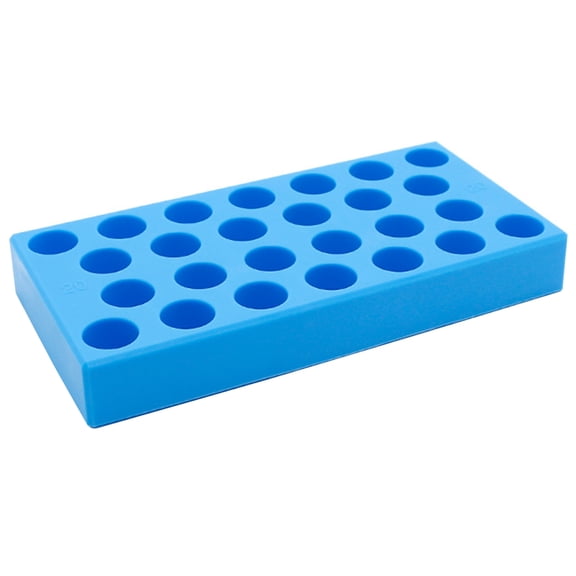 Multi Holes Screwdriver Bit Holder Tray Plastic Storage Rack Tool Organizers Box Router Bits Rack Bit Organizers Case