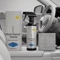 thumbnail image 1 of Multi Interior Car Cleaner Spray 120ml,All Purpose Upholstery Cleaner Leather Plastic Dashboard Stain Remover Care Solution Microfiber Cloth Included Deep Cleaning Odor Removal Safe Gentle Formula, 1 of 9