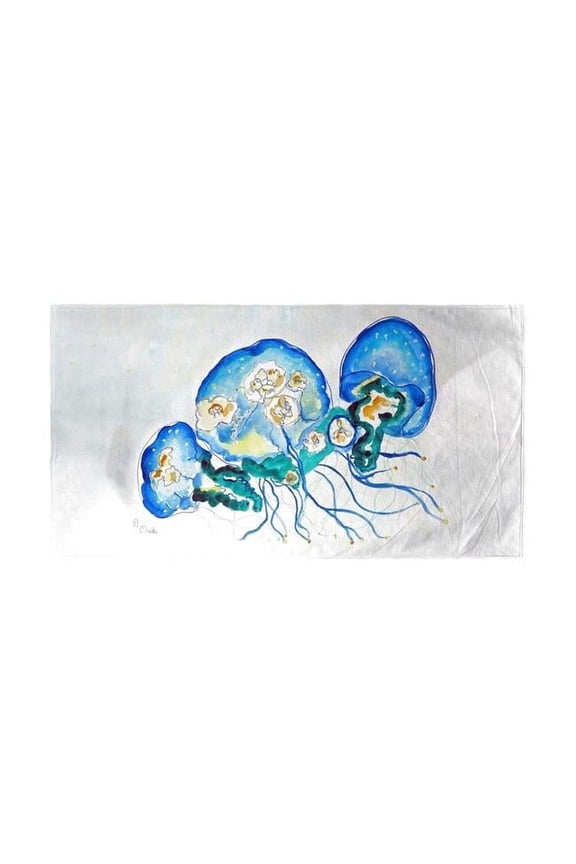 Multi Jellyfish Beach Towel