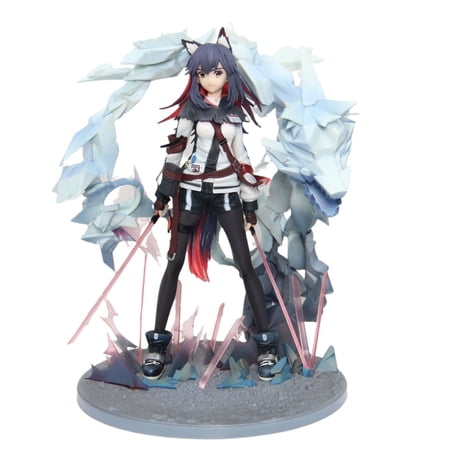 Multi-Jointed Movable Action Arknights Figures , 3D Printed Action Figures , Mechanical Multi-Accessory Movable Toys Suitable for Desktop Decoration Game Lovers