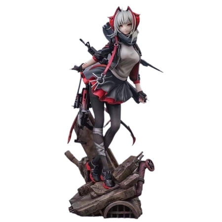 Multi-Jointed Movable Action Arknights Figures , 3D Printed Action Figures , Mechanical Multi-Accessory Movable Toys Suitable for Desktop Decoration Game Lovers