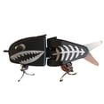 thumbnail image 1 of Multi-Jointed Segmented Fishing Swimbait, Slow Sinking Hard Body Bass Lure, Realistic Life-like Action, Saltwater Freshwater Tackle with Durable Treble Hooks, 1 of 2