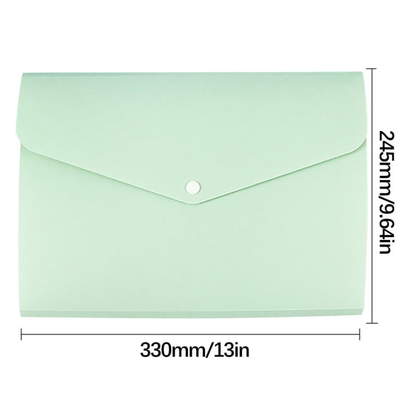 Multi-Layer A4 Accordion File Folder, Portable Large Capacity Document Organizer Bag, Thickened Material Office Supplies for Work Paperwork Business Meeting Document Holder