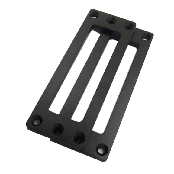 Multi-Layer Aluminum SSD Mount Rack for 2.5Inch Drives with Cooling Ventilation & Stackable Design