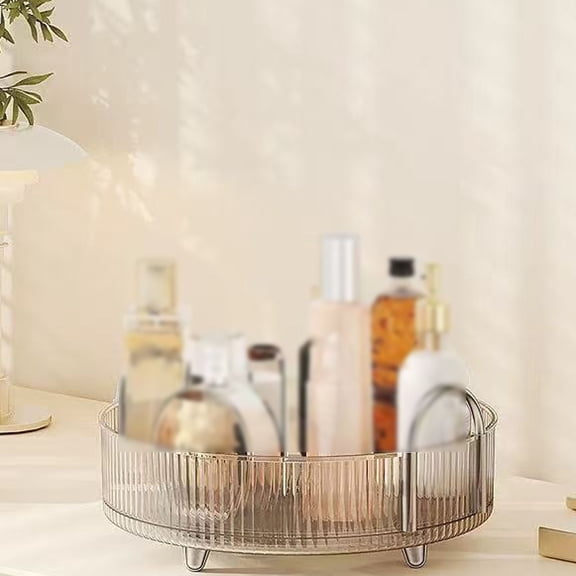 Multi-Layer Bathroom Storage Box, Stackable Organizer for Toiletries, Cosmetics, Bathroom Essentials, Space-Saving Shelf Container for Countertop, Shower A